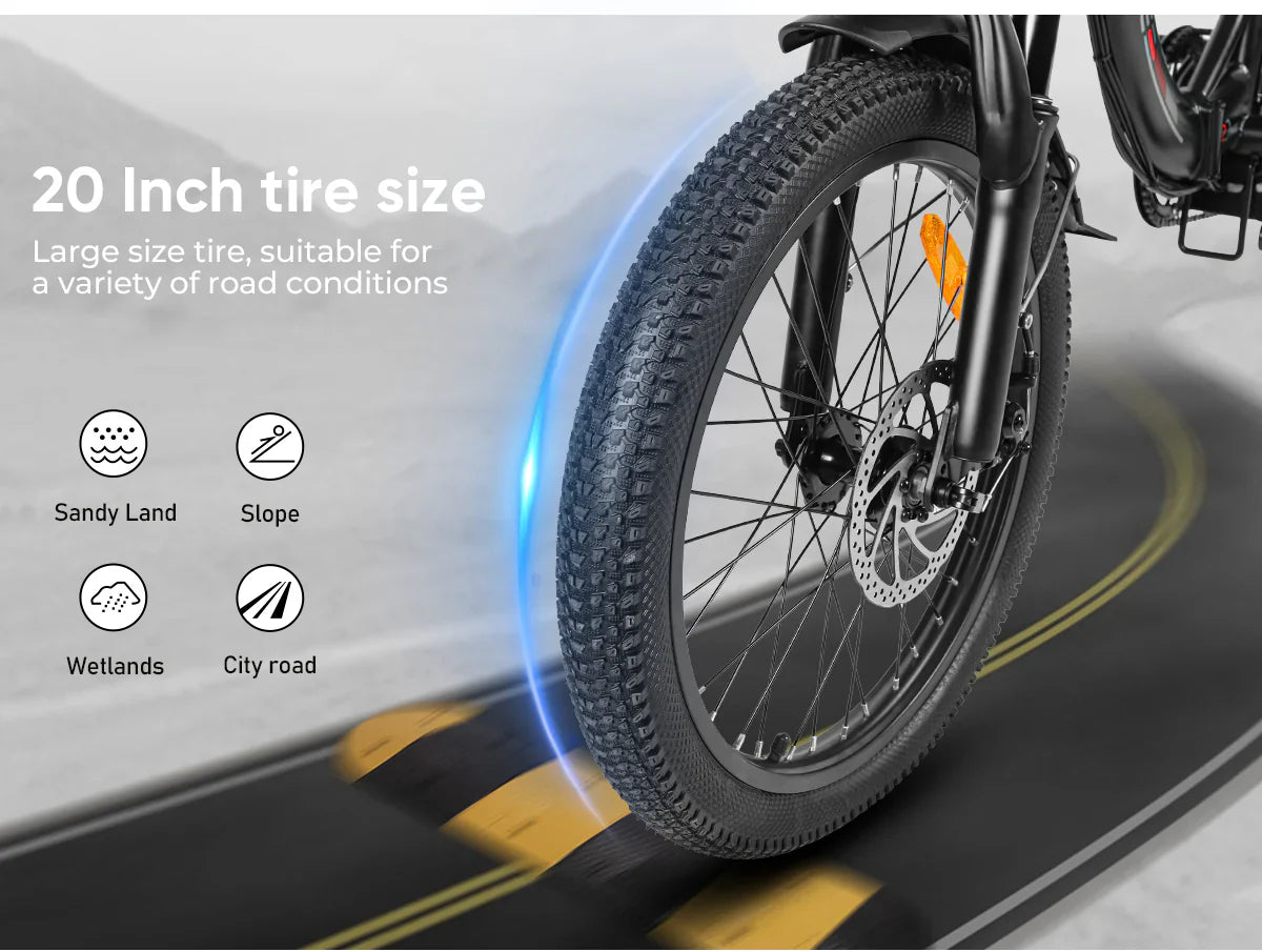 Samebike CY20 – Folding Urban Electric Bike