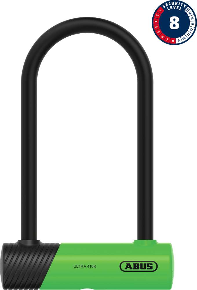 ABUS U-Lock Ultra 410K + Loop Cable