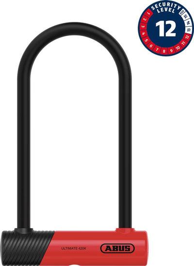 ABUS U-Lock Ultra 420K + Loop Cable